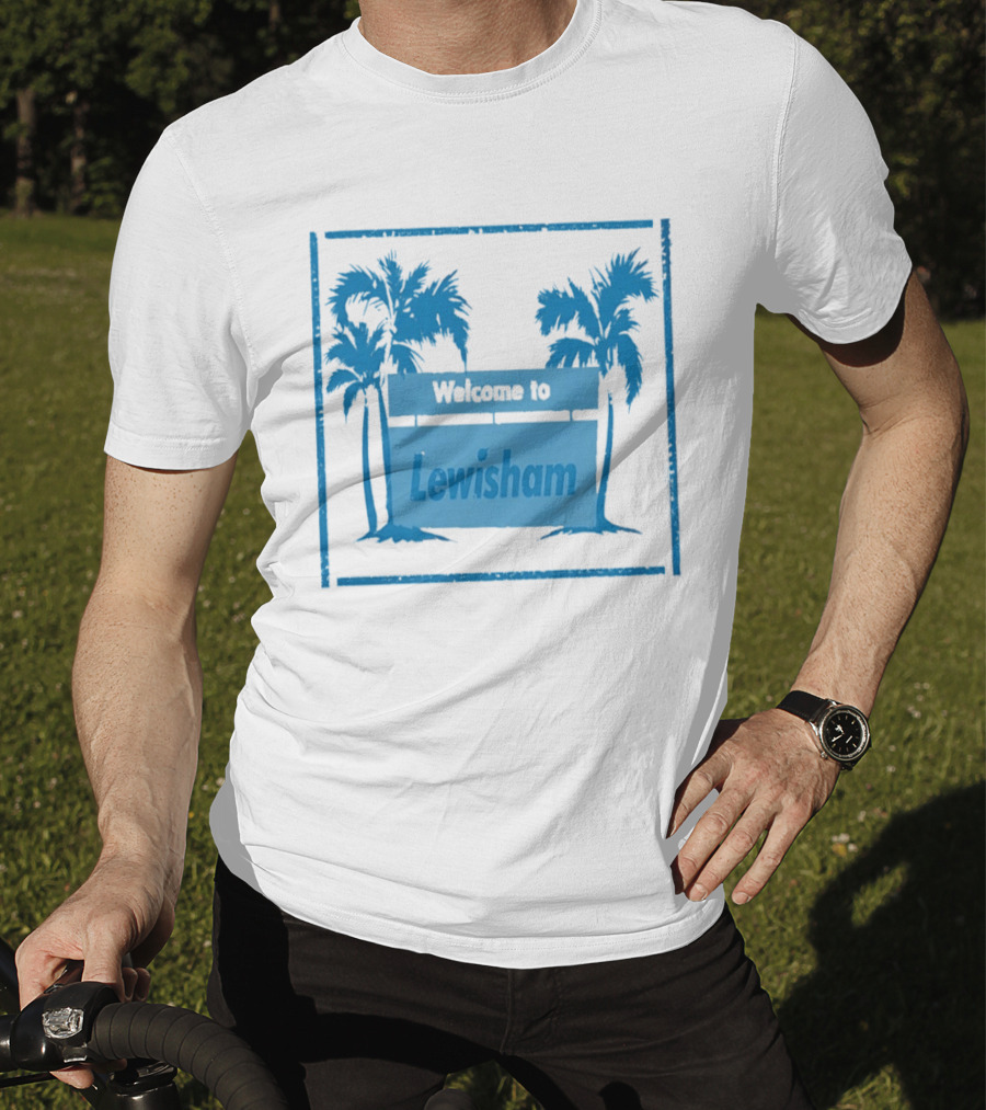 Supergirl Milly Alcock Welcome To Lewisham Palm Trees T-Shirt
