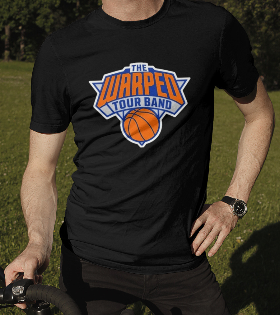 New York Knicks The Warped Tour Band Basketball T-Shirt