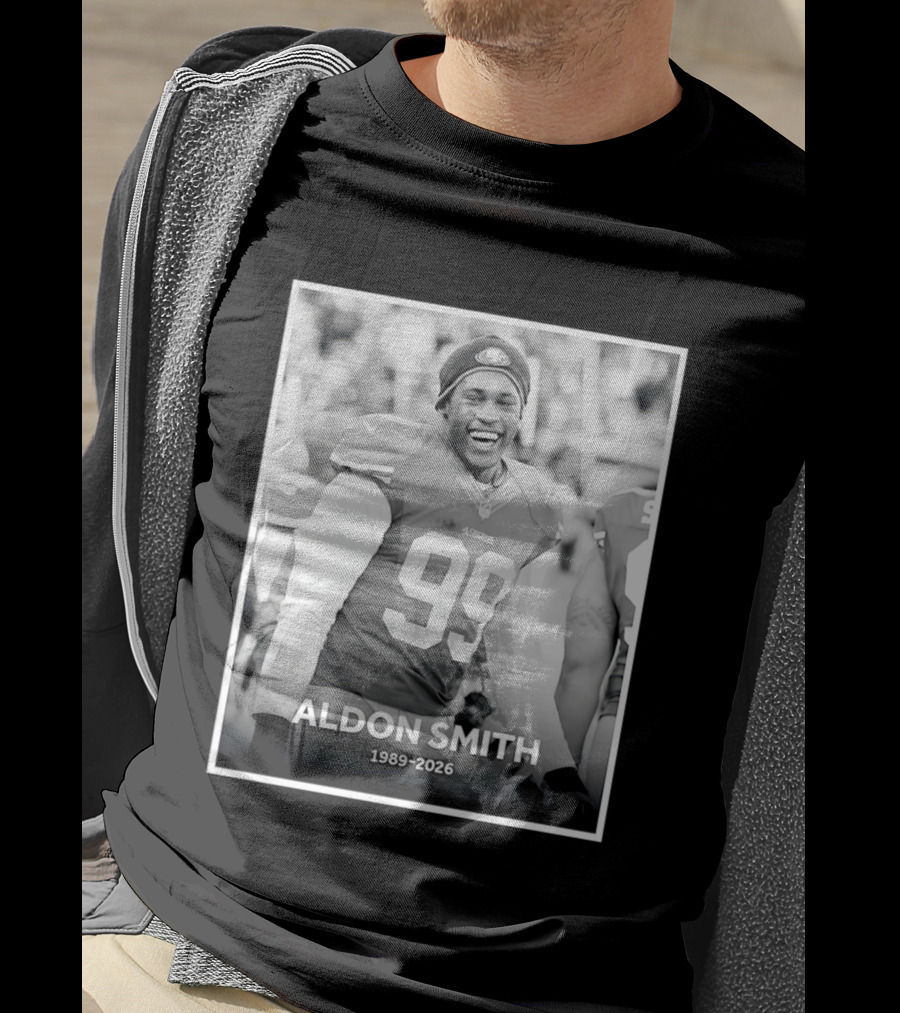 In Memory Of Aldon Smith 49ers 1989 2026 T-Shirt