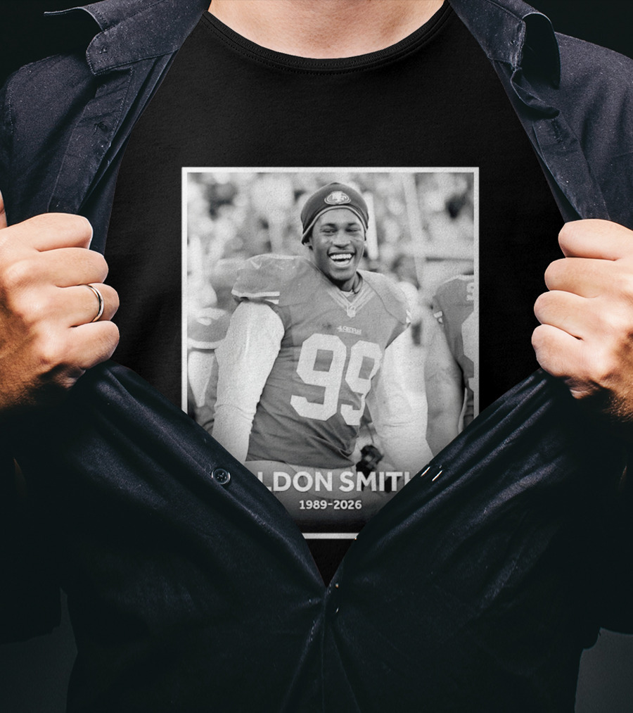 In Memory Of Aldon Smith 49ers 1989 2026 T-Shirt