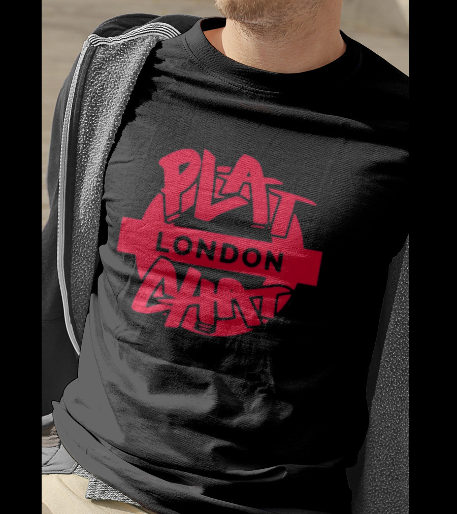 Plat Chat London Red Circular T-Shirt