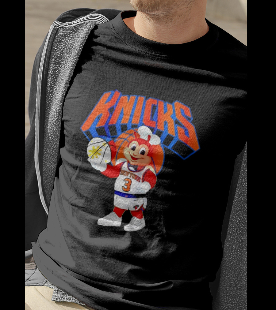 Jollibee New York Knicks Collaboration Jersey 3 T-Shirt