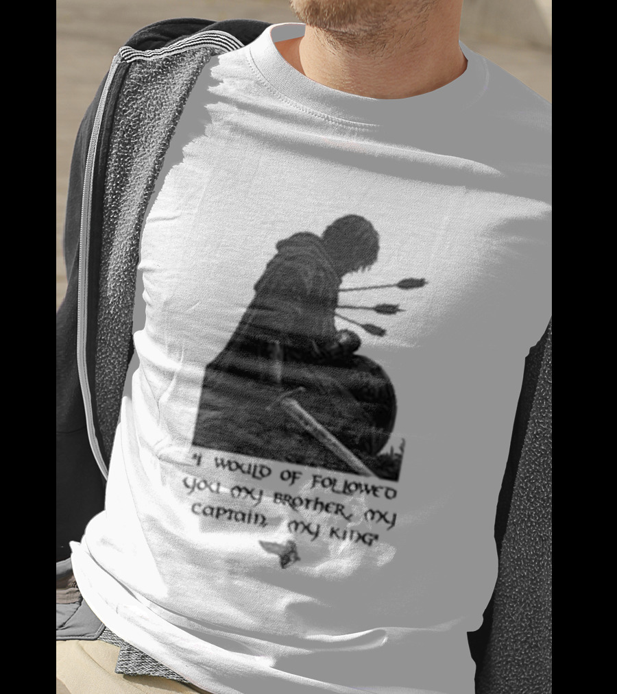 Boromir Lord Of The Rings Fellowship My Brother My Captain My King T-Shirt