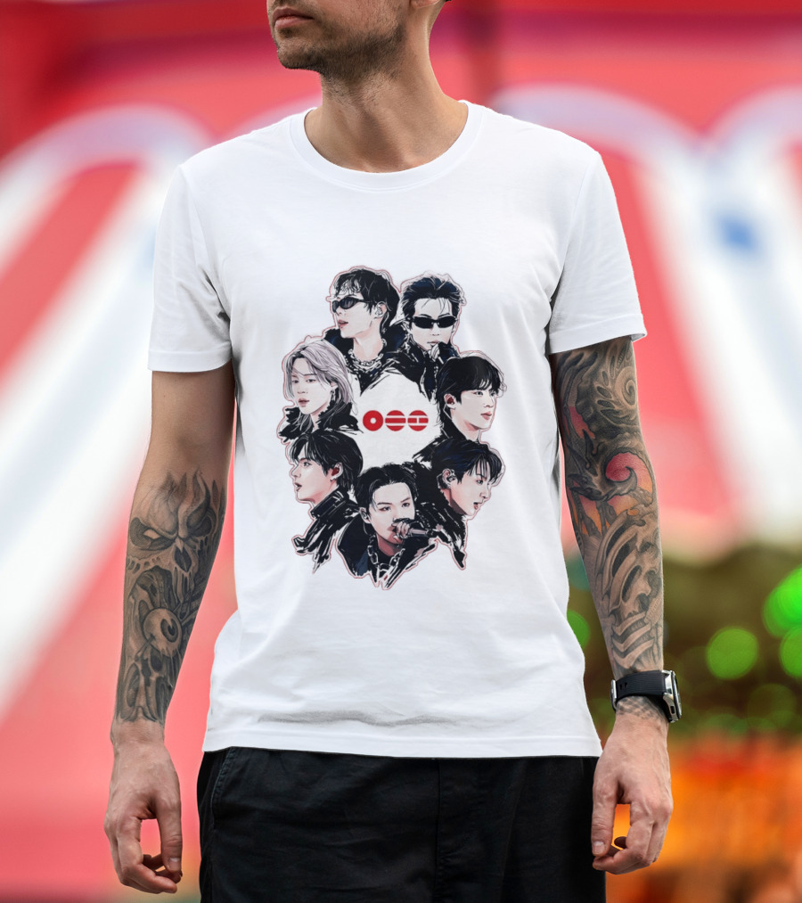 BTS Kpop ARMY Concert Seven Members T-Shirt