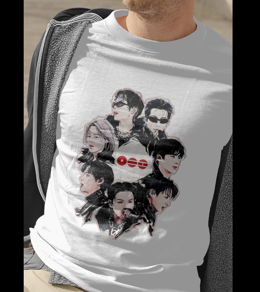 BTS Kpop ARMY Concert Seven Members T-Shirt