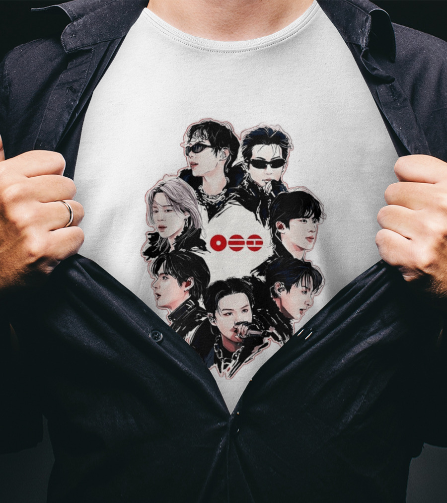 BTS Kpop ARMY Concert Seven Members T-Shirt
