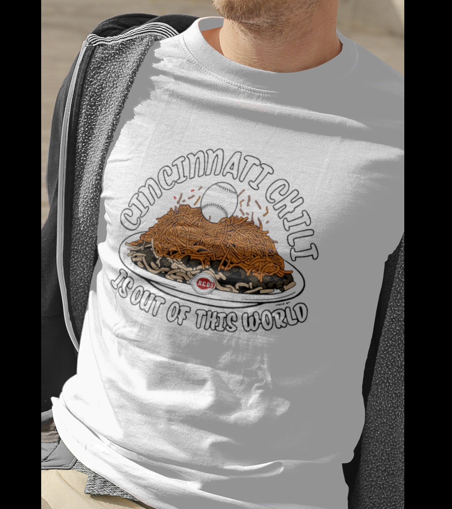 Cincinnati Chili Baseball Out Of This World T-Shirt