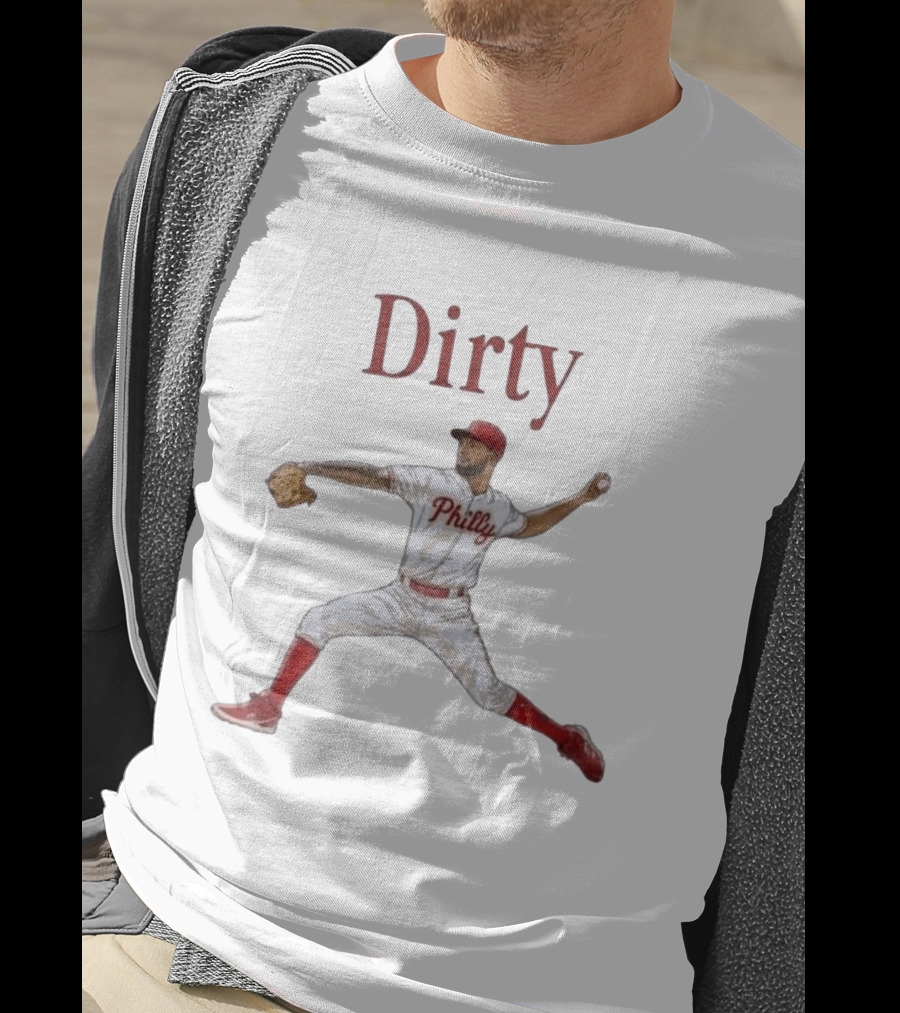 Dirty Cristopher Sanchez Philly Phillies T-Shirt