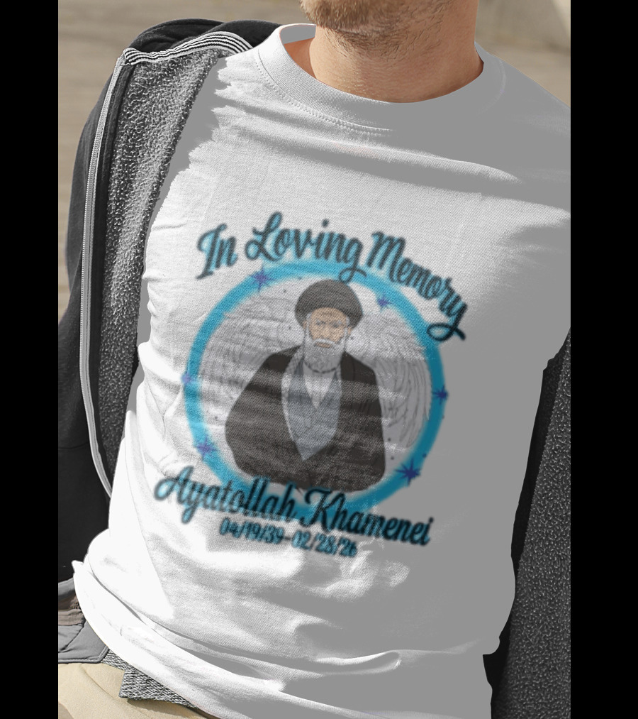 In Loving Memory Ayatollah Khamenei 041939 022826 T-Shirt