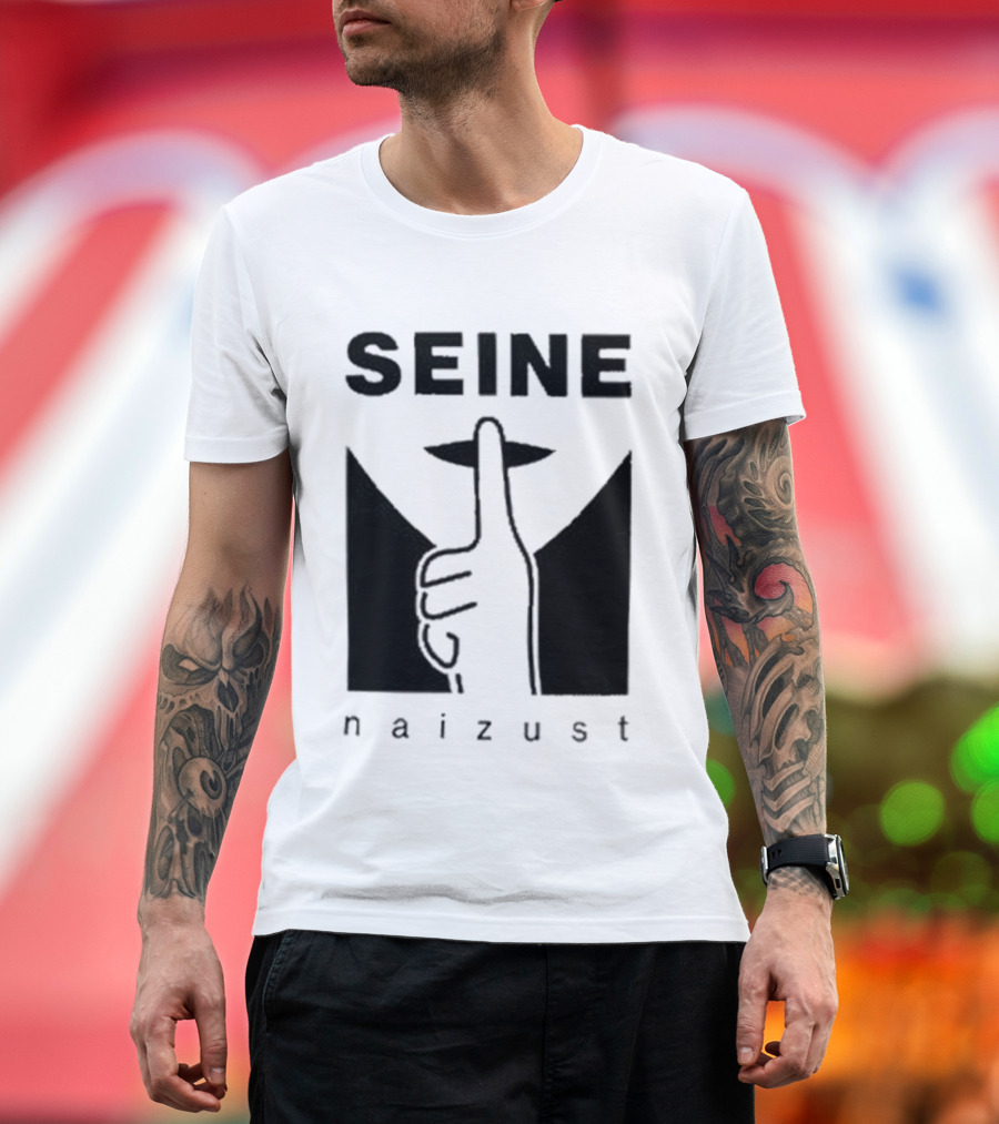 Seine Naizust Bandcamp Finger Gesture T-Shirt