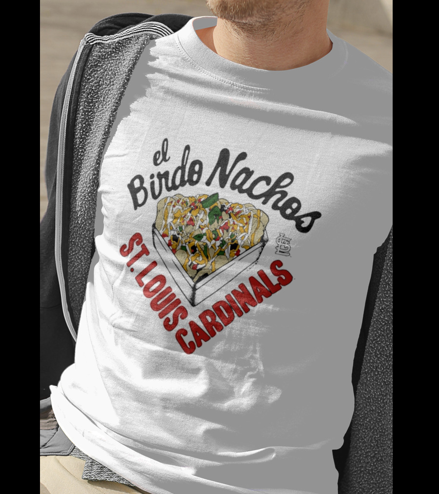 St. Louis Cardinals El Birdo Nachos T-Shirt
