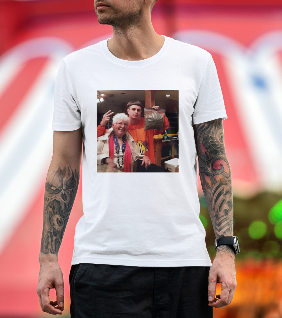 Oliver Tree Weed Grandma Memorial RIP Oliver Tree T-Shirt
