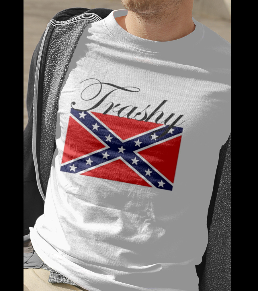 Trashy Confederate Flag Classic T-Shirt