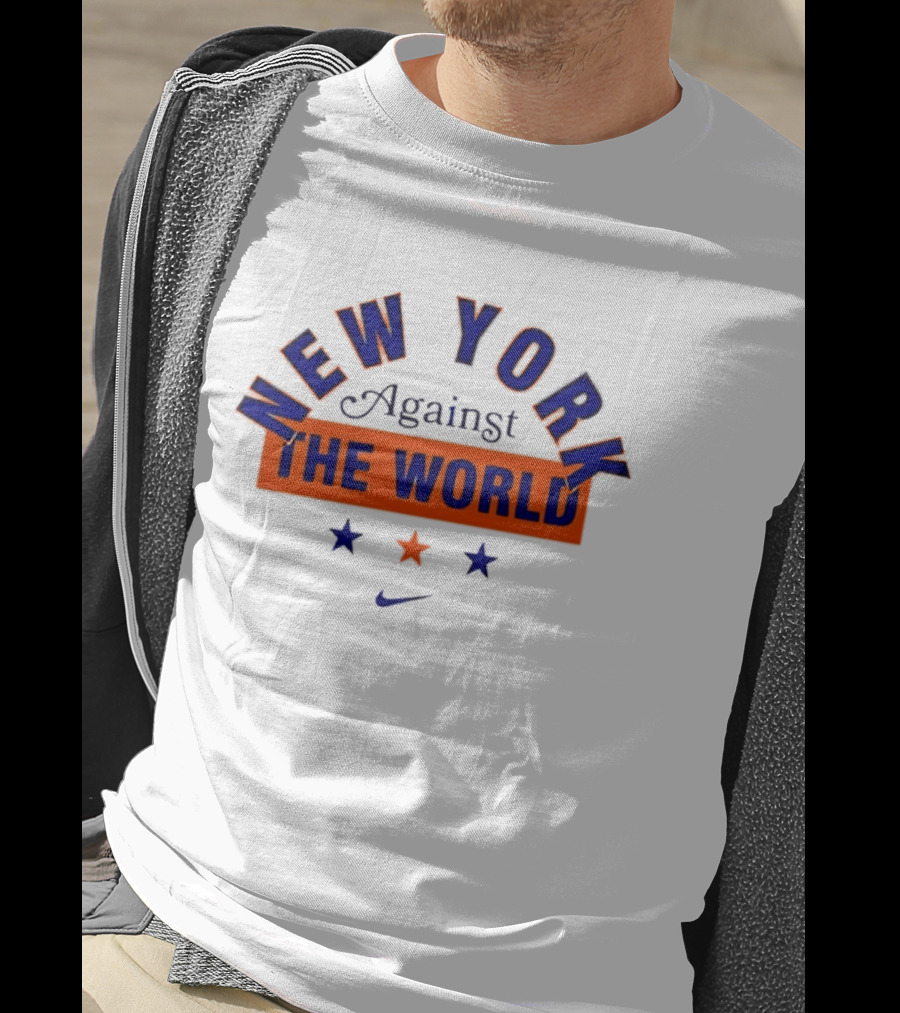 New York Against The World New York Knicks Nike T-Shirt