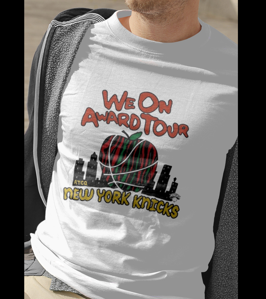 We On Award Tour A Tribe Called Quest New York Knicks T-Shirt