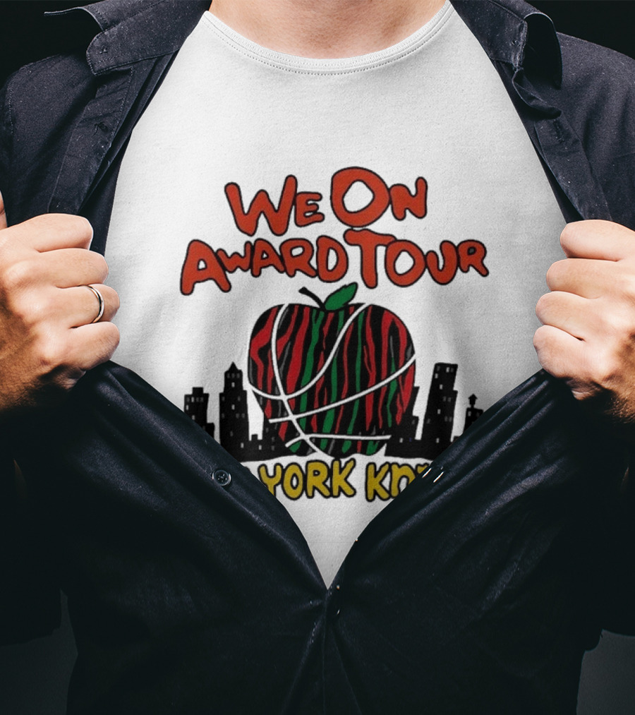 We On Award Tour A Tribe Called Quest New York Knicks T-Shirt