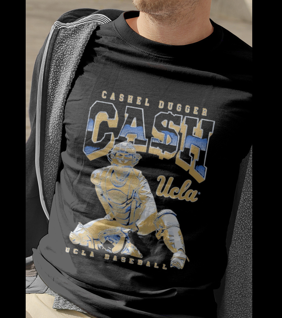 Cashel Dugger UCLA Baseball CASH Bruins Posing T-Shirt