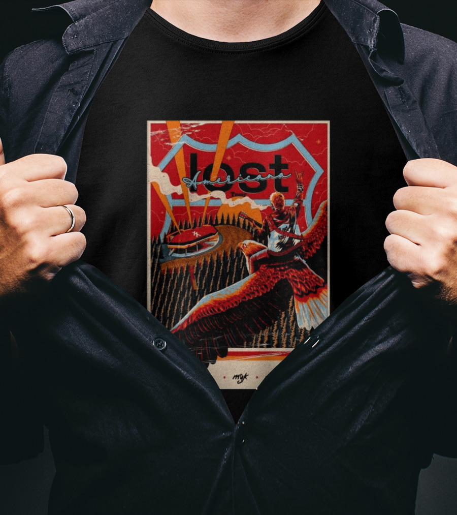 MCK Lost Americana Tour June 16 2026 Clarkston MI Pine Knob Music Theatre T-Shirt