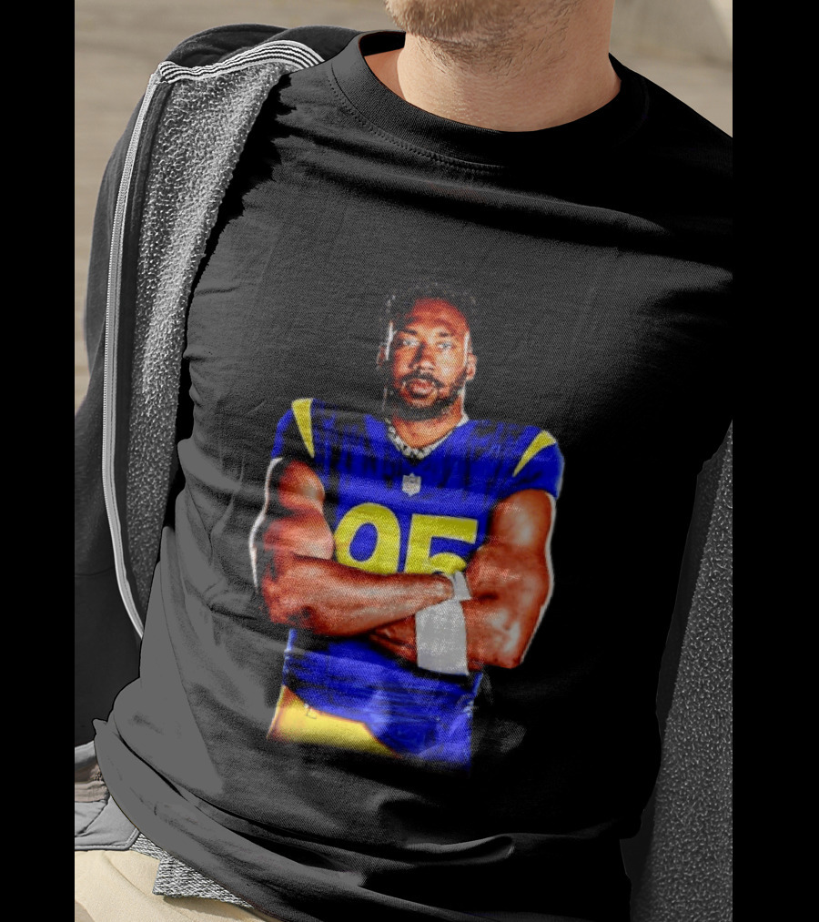 Myles Garrett 95 Los Angeles Rams Football Sports Fan T-Shirt
