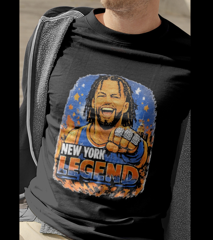New York Knicks Jalen Brunson Legend Rings T-Shirt