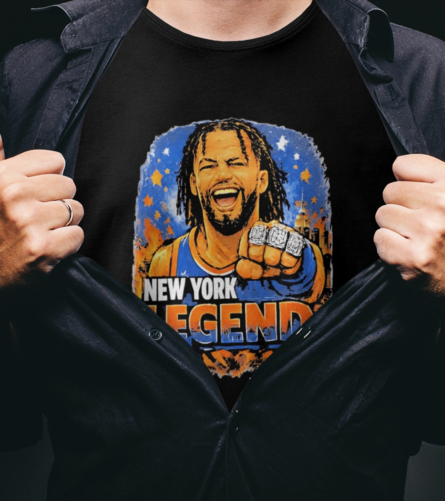 New York Knicks Jalen Brunson Legend Rings T-Shirt