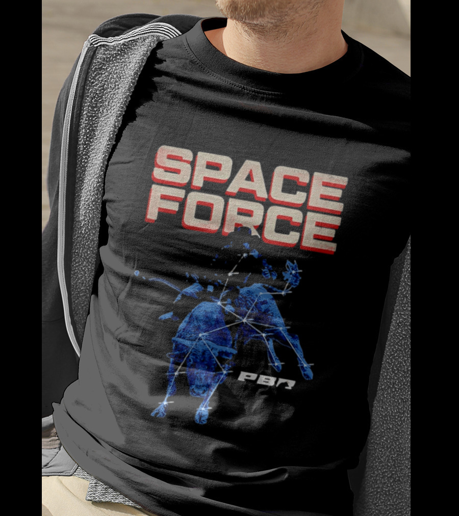 PBR Space Force Bull Rider Online Exclusive T-Shirt