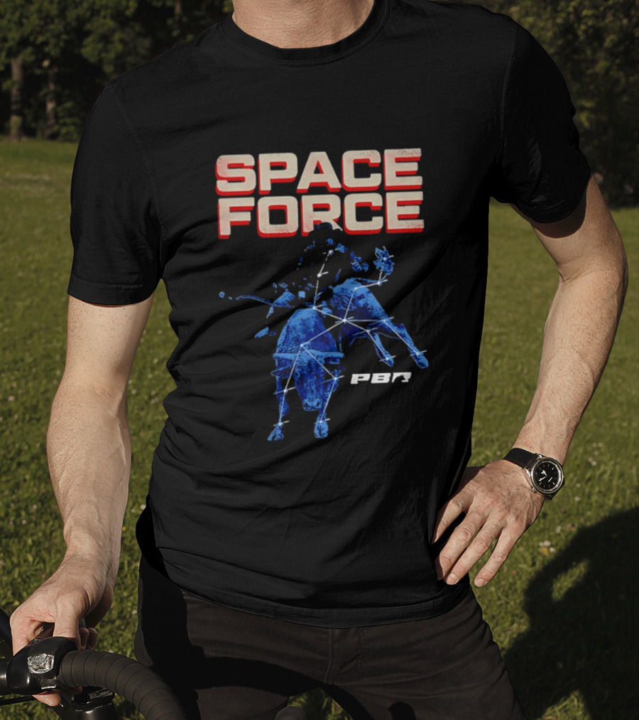 PBR Space Force Bull Rider Online Exclusive T-Shirt