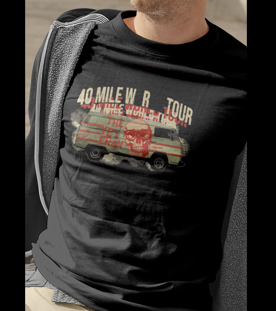 The Veteran Jack Vaughn 40 Mile Tour T-Shirt
