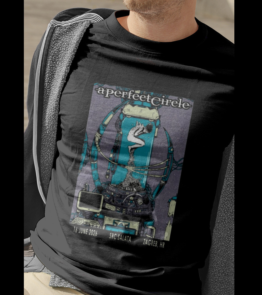 A Perfect Circle Event Zagreb SRC Salata June 16 2026 T-Shirt