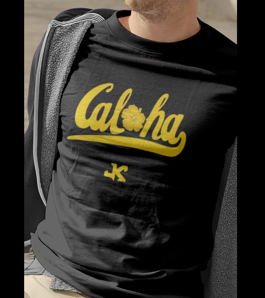 Caloha Jaron Keawe Sagapolutele Island Avenue QB T-Shirt