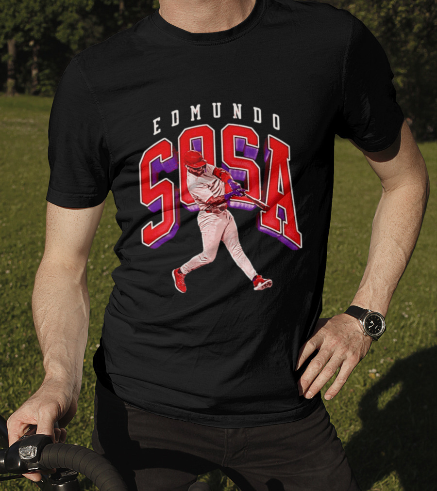 Edmundo Sosa Philadelphia Phillies Baseball Collegiate T-Shirt