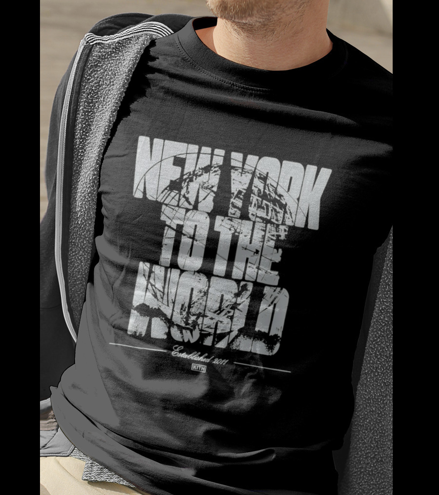 New York To The World Unisphere Vinny Guadagnino Kith Jersey Shore Family Vacation T-Shirt