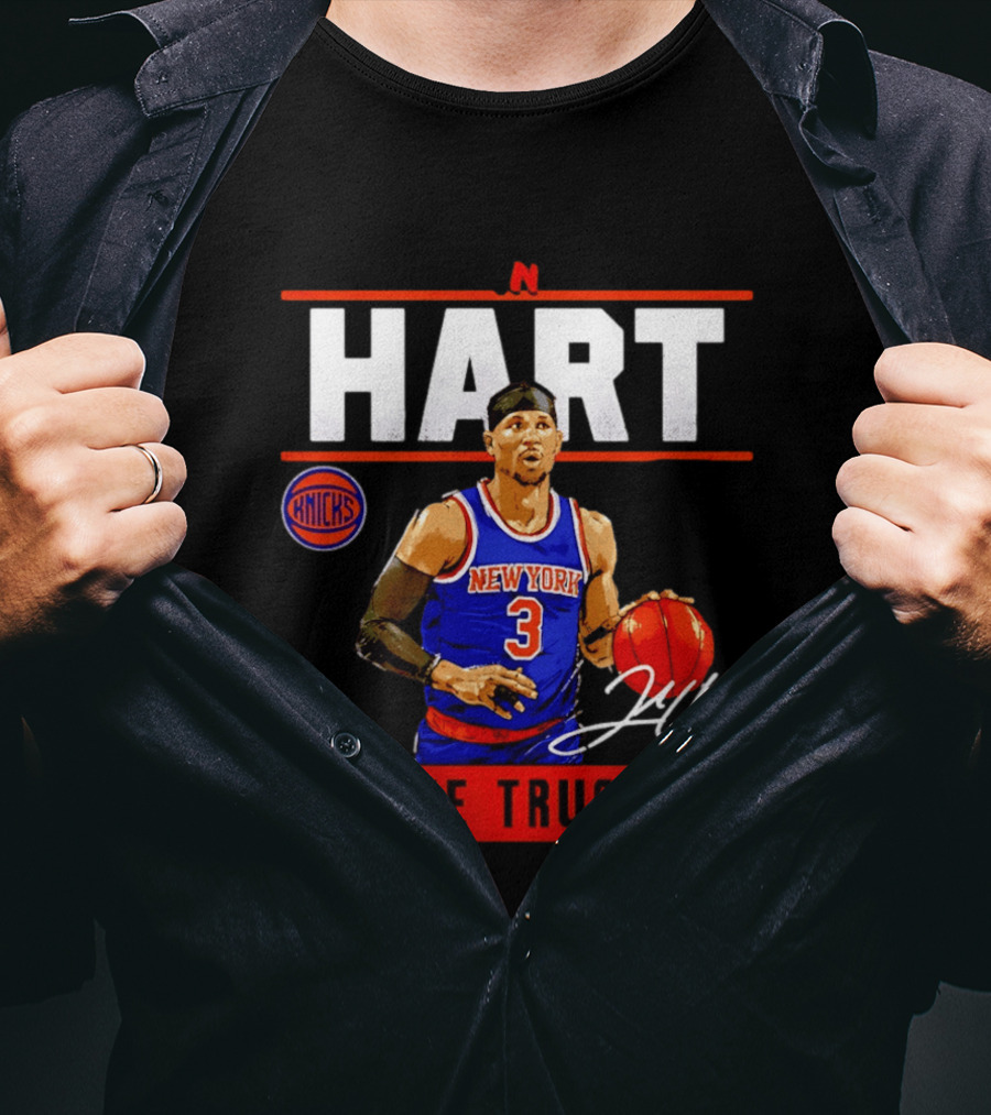 New York Knicks Josh Hart In Hart We Trust Basketball Player T-Shirt
