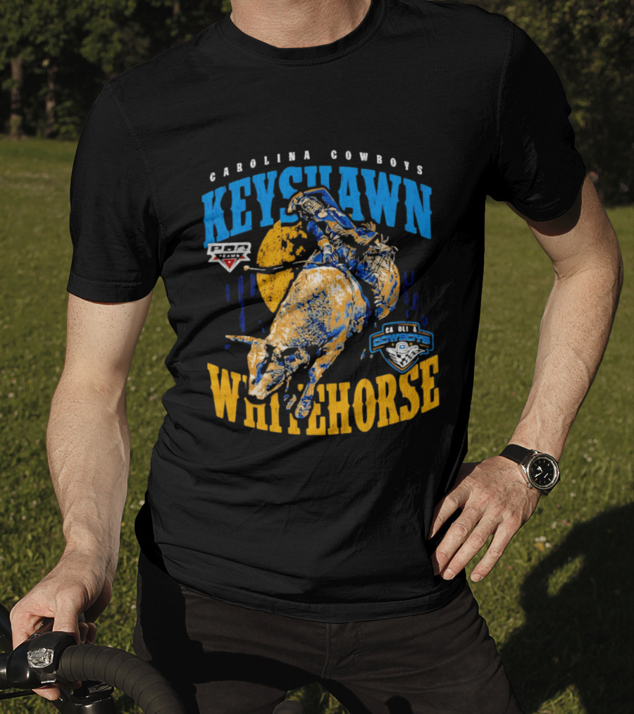 Carolina Cowboys Keyshawn Whitehorse PBR Bull Riding T-Shirt