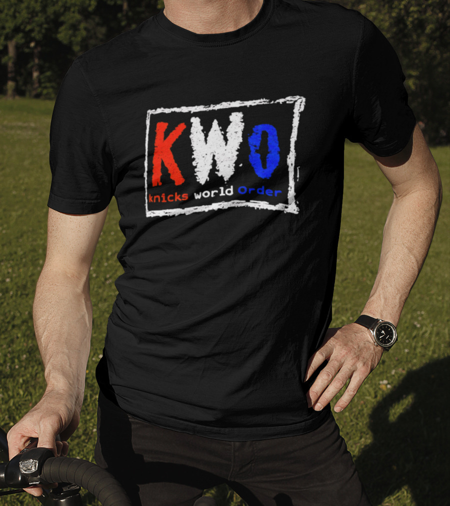 KWO Knicks World Order New York 2026 NBA Champs T-Shirt