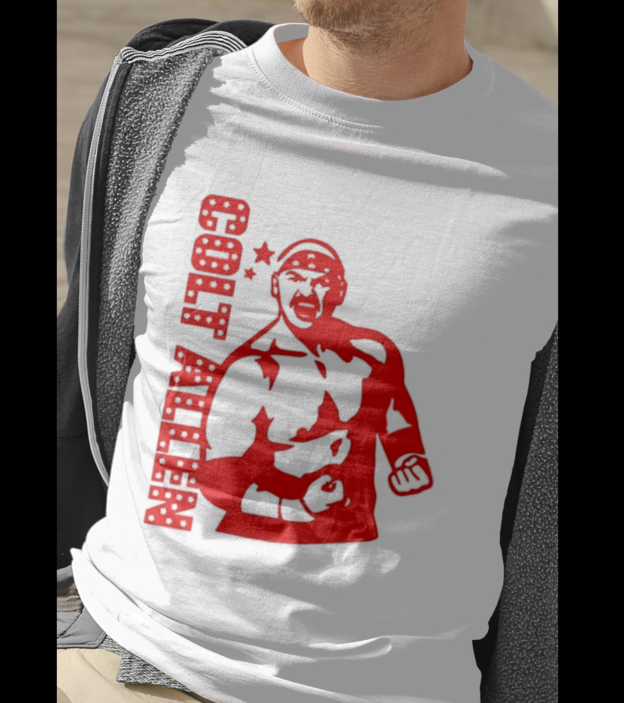 Bald Eagle Colt Allen Red Bold Star Striker T-Shirt