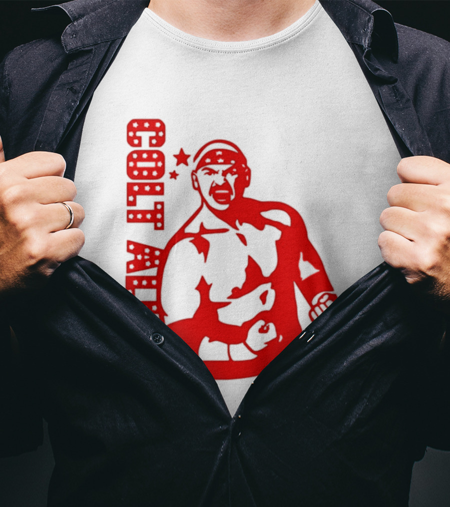 Bald Eagle Colt Allen Red Bold Star Striker T-Shirt