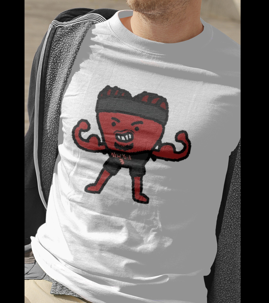 Josh Hart New York Knicks Heart NBA Paint T-Shirt