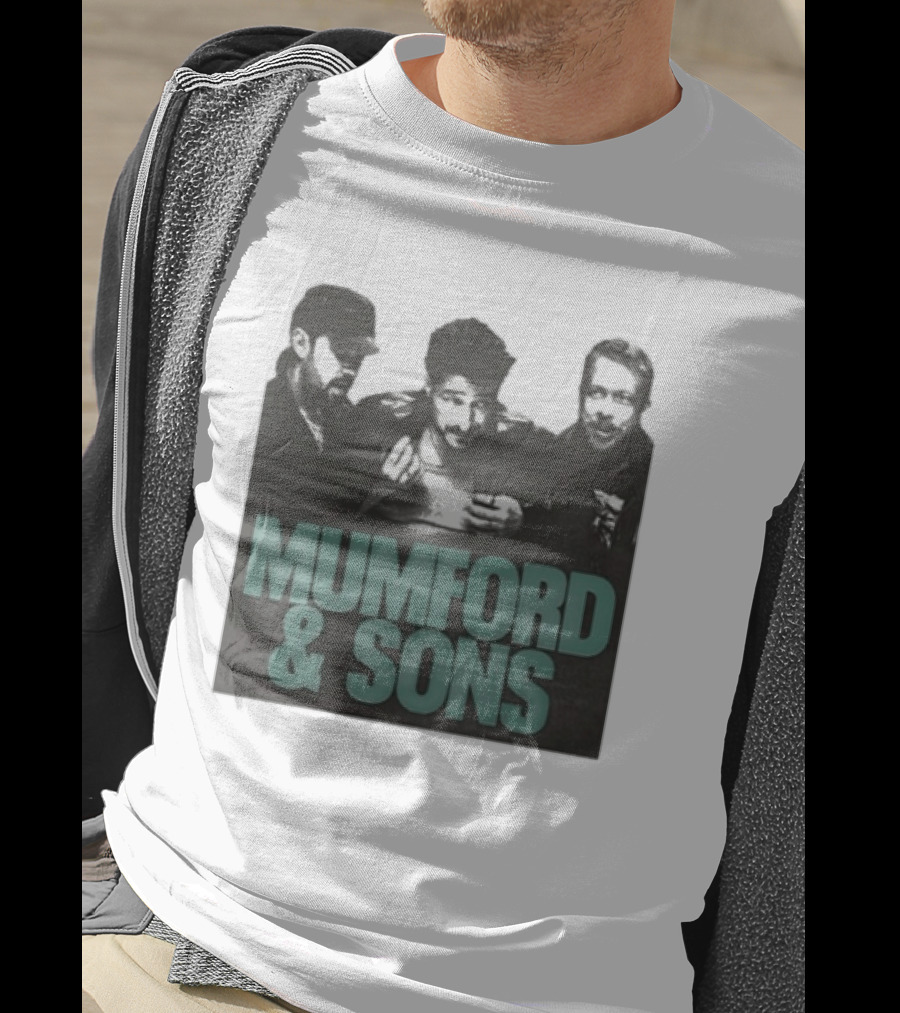 Mumford And Sons Bone Photo Prizefighter North America Tour 2026 T-Shirt