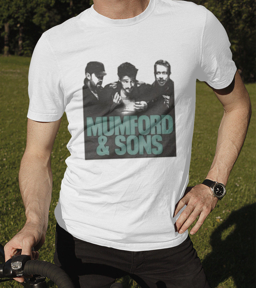 Mumford And Sons Bone Photo Prizefighter North America Tour 2026 T-Shirt