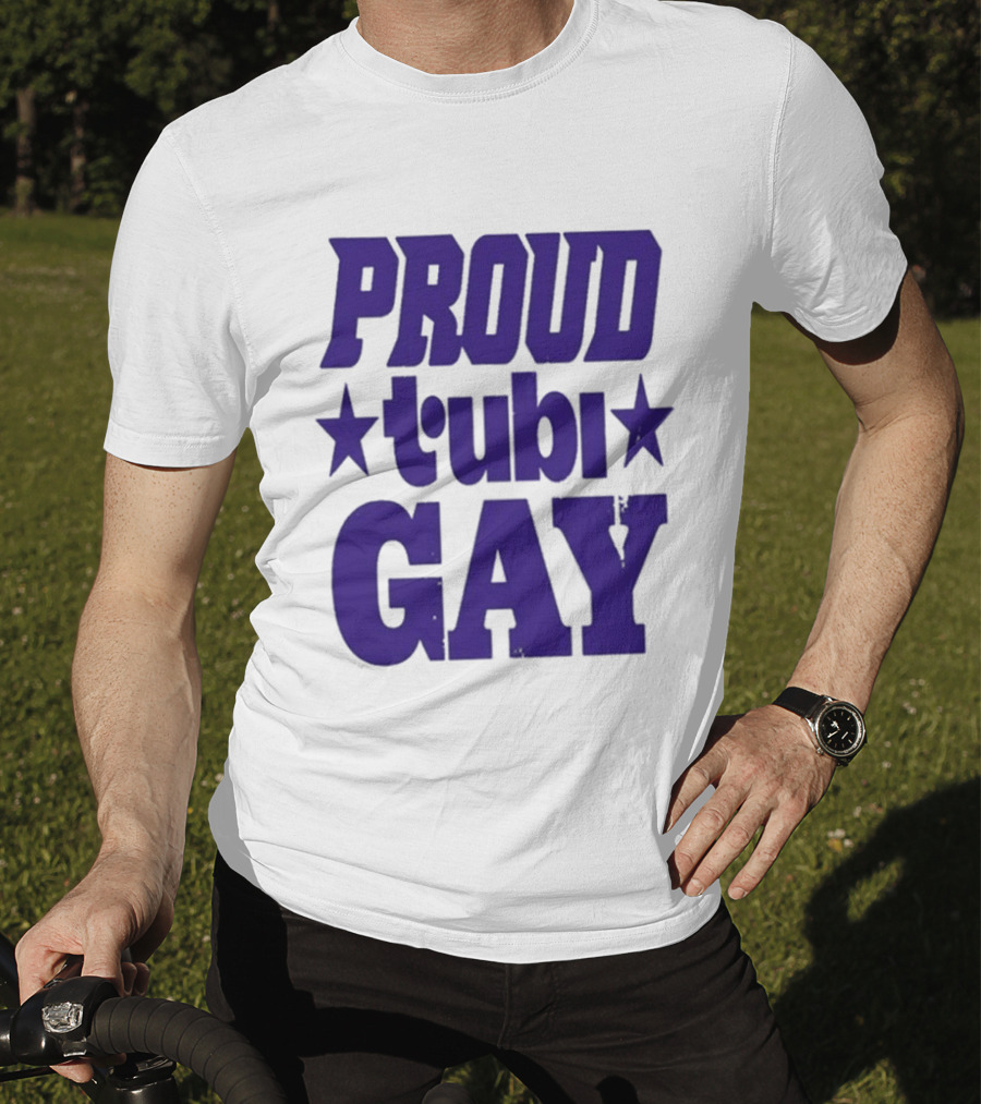Proud Tubi Gay Stars LGBTQ+ Celebration T-Shirt