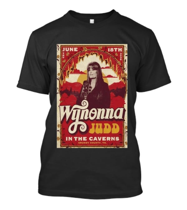 Wynonna Judd June 18 2026 The Caverns Grundy County TN T-Shirt