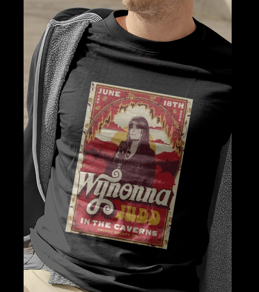 Wynonna Judd June 18 2026 The Caverns Grundy County TN T-Shirt