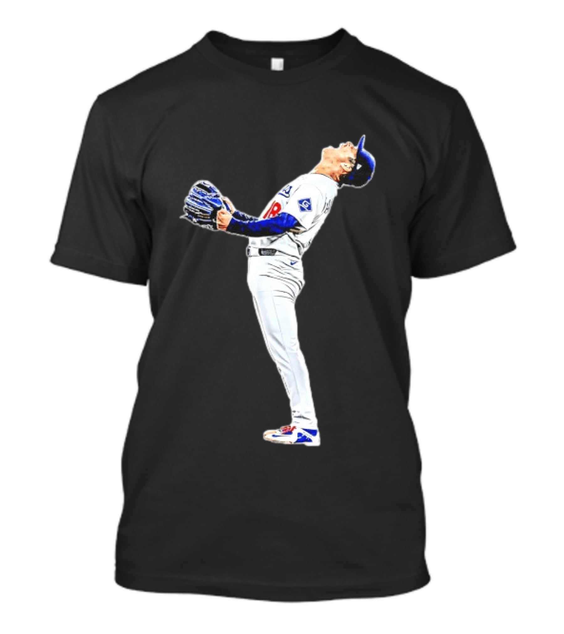 Yamamoto Yoshinobu Los Angeles Dodgers Baseball Player Celebration Pose T-Shirt