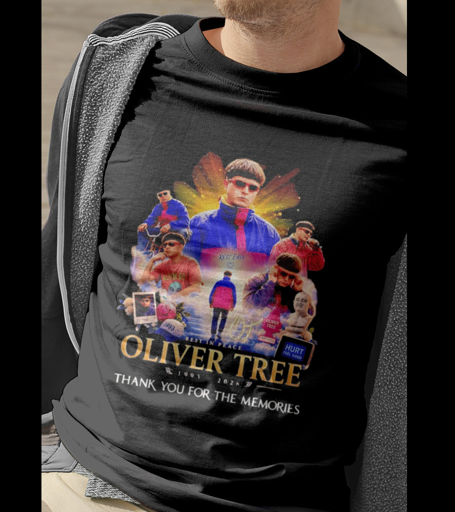 Oliver Tree Rest In Peace 1993 2026 Thank You For The Memories Be Yourself Alien Boy Hurt Feel Good T-Shirt