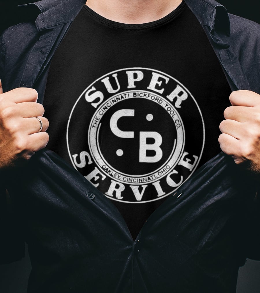 Cincinnati Bickford Tool Co Super Service CB T-Shirt