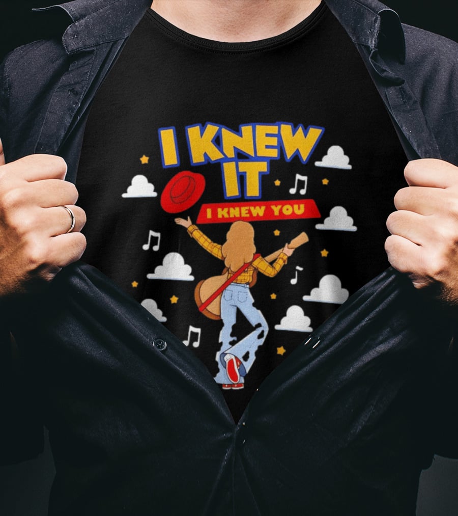 I Knew It I Knew You Toy Story Woody Mashup T-Shirt