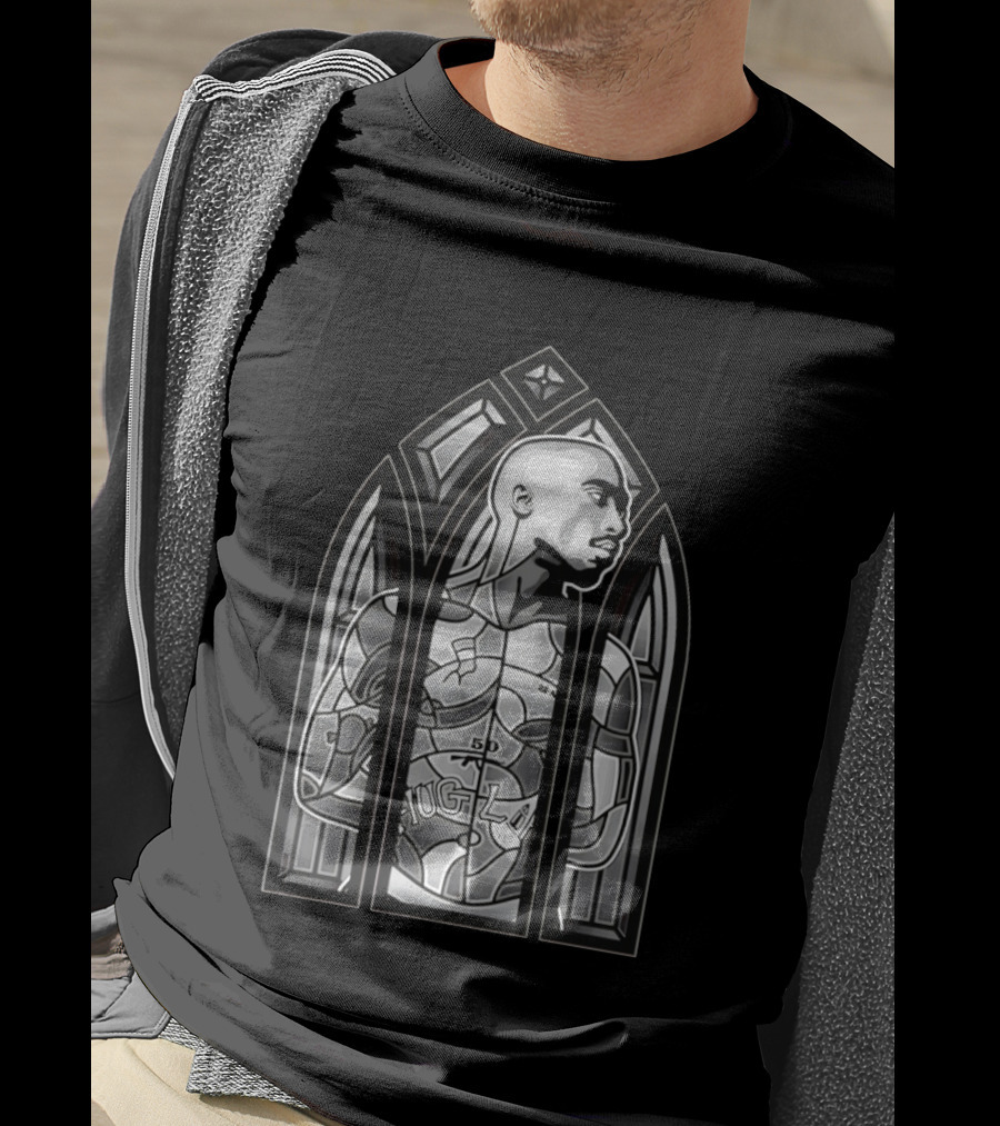 Tupac Shakur Thug Life Stained Glass Window 2Pac T-Shirt