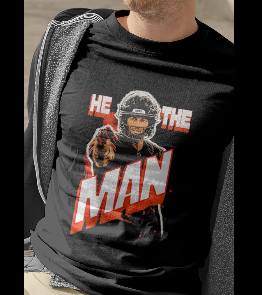 Ben Johnson He The Man Chicago Bears T-Shirt