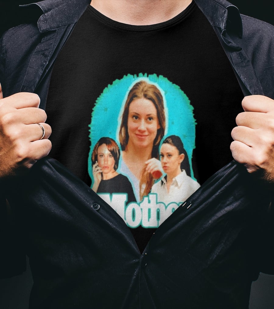 Casey Anthony Mother Colorful Collage T-Shirt